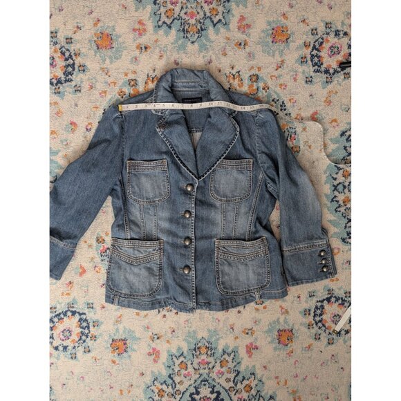 Banana Republic Blue Jean Jacket - Picture 5 of 11
